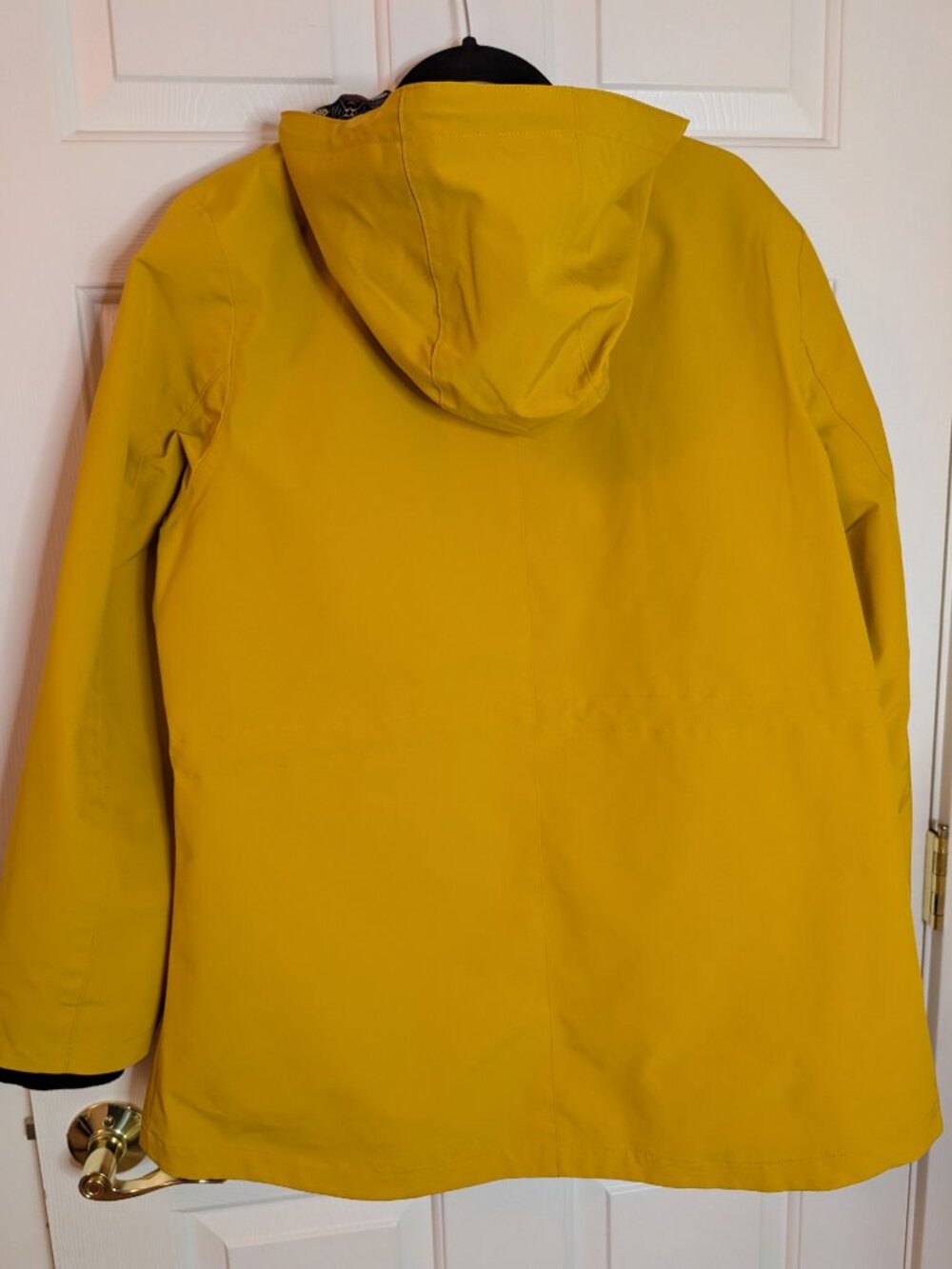 Womens Pendleton Rain Trail Jacket Zipper Goldenrod Yellow & Aztec- Large - Picture 6 of 9